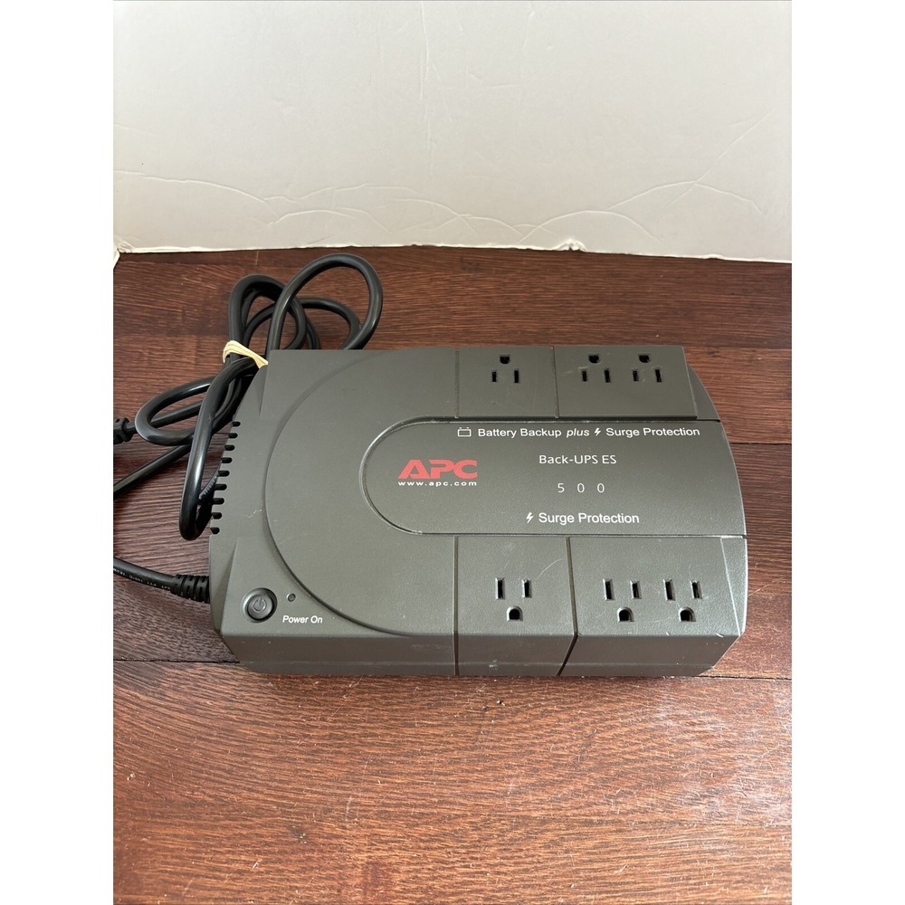 APC Back-UPS ES 500‎ Battery Backup & Surge Protector NO BATTERY